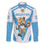 Custom Argentina Rugby 2024 Family Matching Puletasi and Hawaiian Shirt Go Los Pumas Leopard Pattern LT05 - Wonder Print Shop