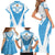 Custom Argentina Rugby 2024 Family Matching Short Sleeve Bodycon Dress and Hawaiian Shirt Go Los Pumas Leopard Pattern LT05 - Wonder Print Shop
