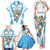 Custom Argentina Rugby 2024 Family Matching Tank Maxi Dress and Hawaiian Shirt Go Los Pumas Leopard Pattern LT05 - Wonder Print Shop