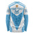 Custom Argentina Rugby 2024 Long Sleeve Shirt Go Los Pumas Leopard Pattern LT05 - Wonder Print Shop