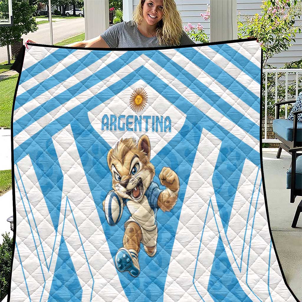 Argentina Rugby 2024 Quilt Go Los Pumas Leopard Pattern LT05 - Wonder Print Shop