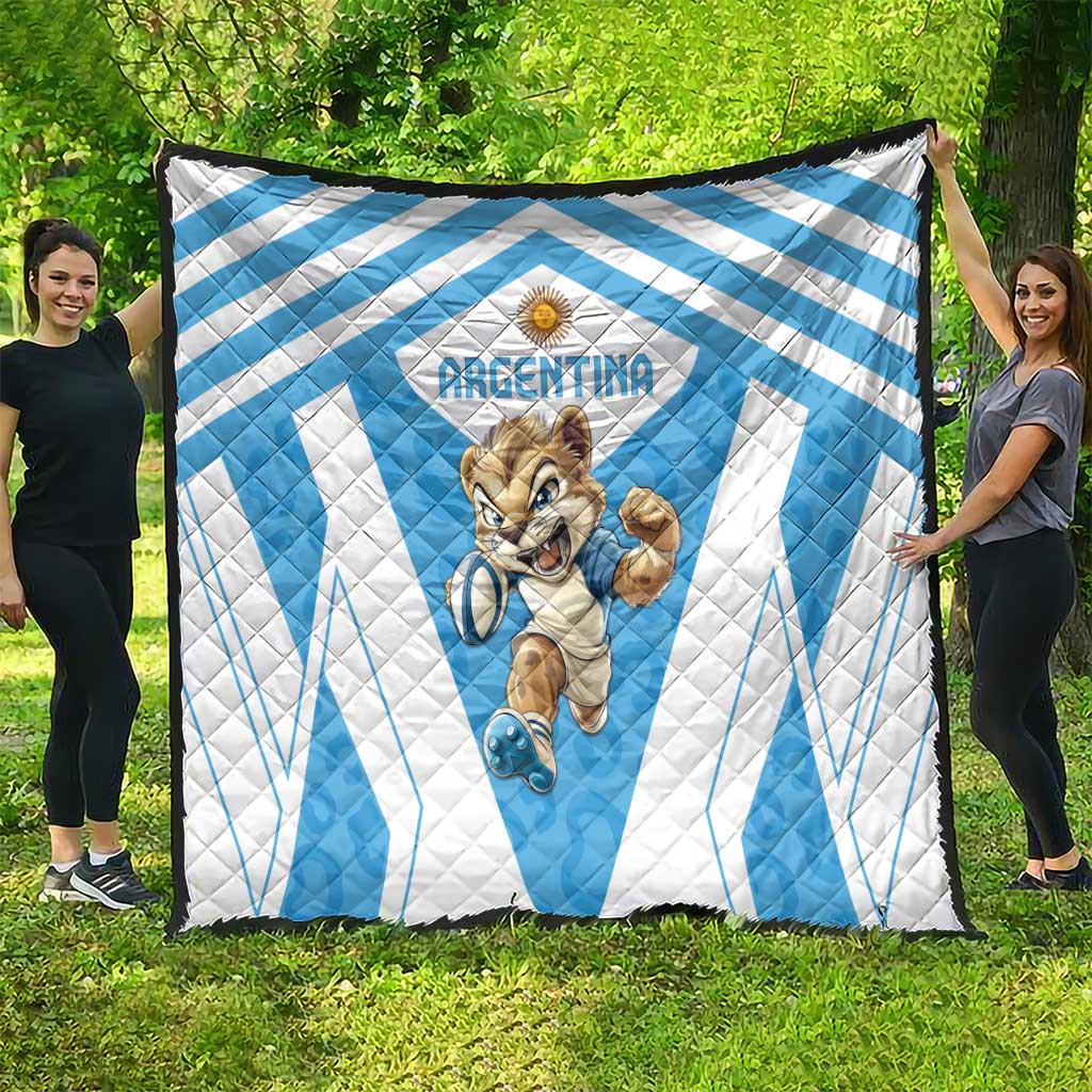 Argentina Rugby 2024 Quilt Go Los Pumas Leopard Pattern LT05 - Wonder Print Shop