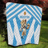 Argentina Rugby 2024 Quilt Go Los Pumas Leopard Pattern LT05 - Wonder Print Shop