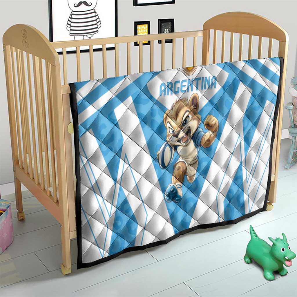 Argentina Rugby 2024 Quilt Go Los Pumas Leopard Pattern LT05 - Wonder Print Shop