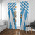 Argentina Rugby 2024 Window Curtain Go Los Pumas Leopard Pattern LT05 - Wonder Print Shop