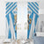 Argentina Rugby 2024 Window Curtain Go Los Pumas Leopard Pattern LT05 - Wonder Print Shop