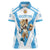 Custom Argentina Rugby 2024 Women Polo Shirt Go Los Pumas Leopard Pattern LT05 - Wonder Print Shop