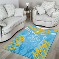 Kings Saint Lucia Cricket Area Rug Rise To Victory - Wonder Print Shop