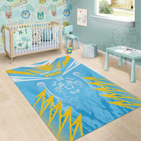 Kings Saint Lucia Cricket Area Rug Rise To Victory - Wonder Print Shop