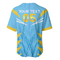 Custom Kings Saint Lucia Cricket Baseball Jersey Rise To Victory - Wonder Print Shop