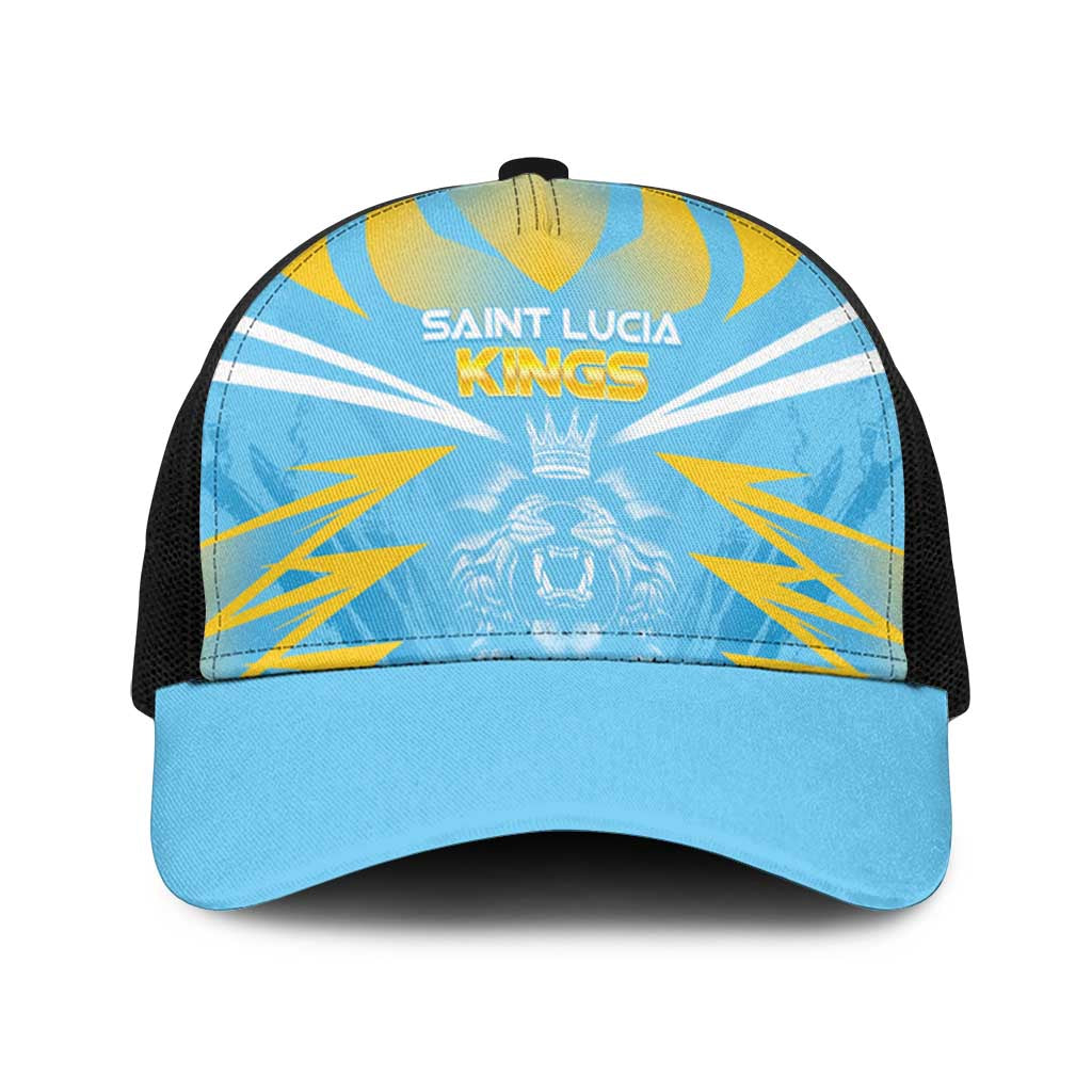 Kings Saint Lucia Cricket Baseball Net Cap Rise To Victory LT05