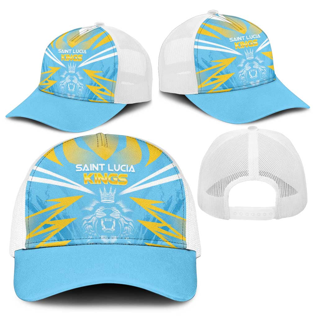 Kings Saint Lucia Cricket Baseball Net Cap Rise To Victory LT05