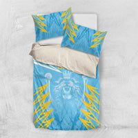 Kings Saint Lucia Cricket Bedding Set Rise To Victory - Wonder Print Shop