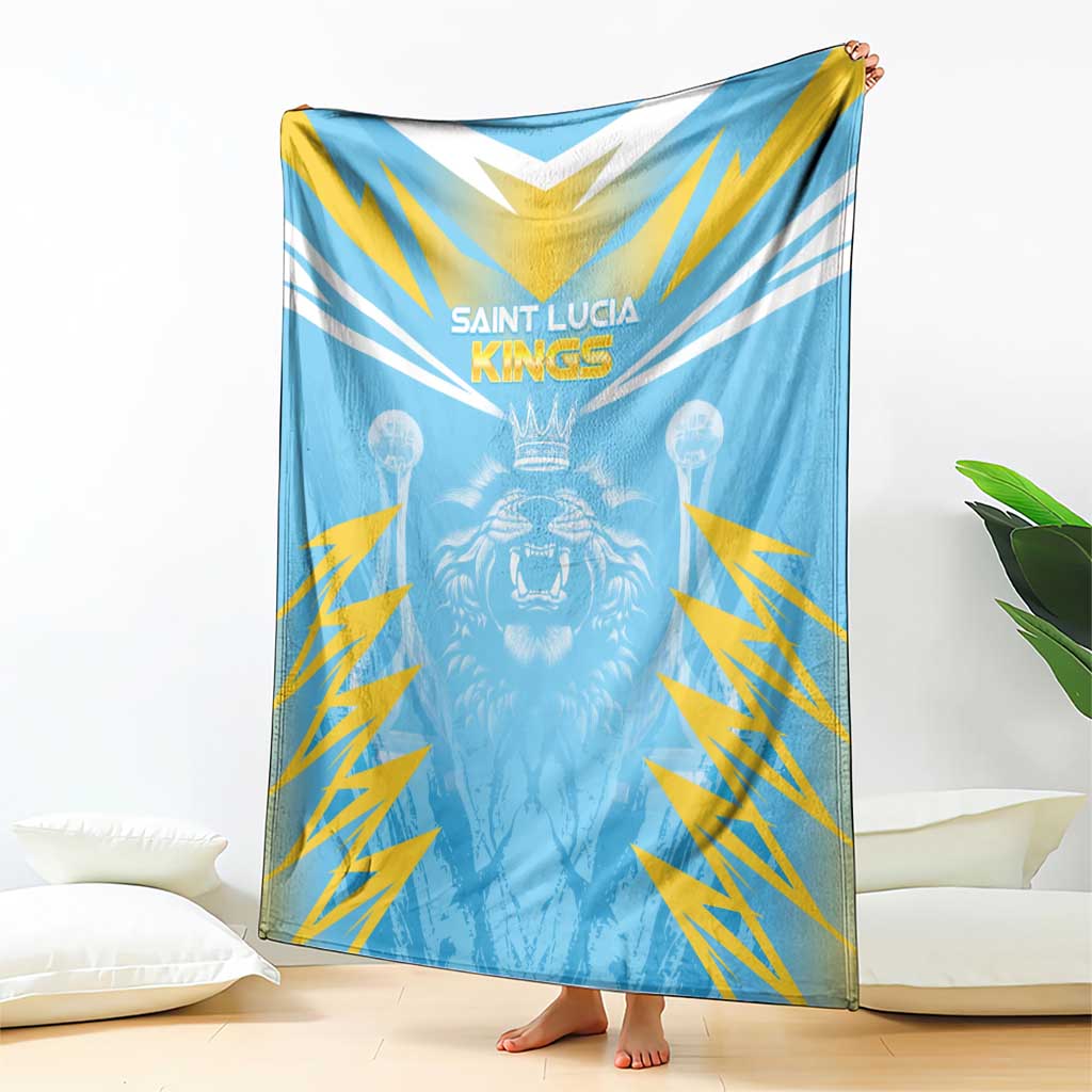 Kings Saint Lucia Cricket Blanket Rise To Victory - Wonder Print Shop