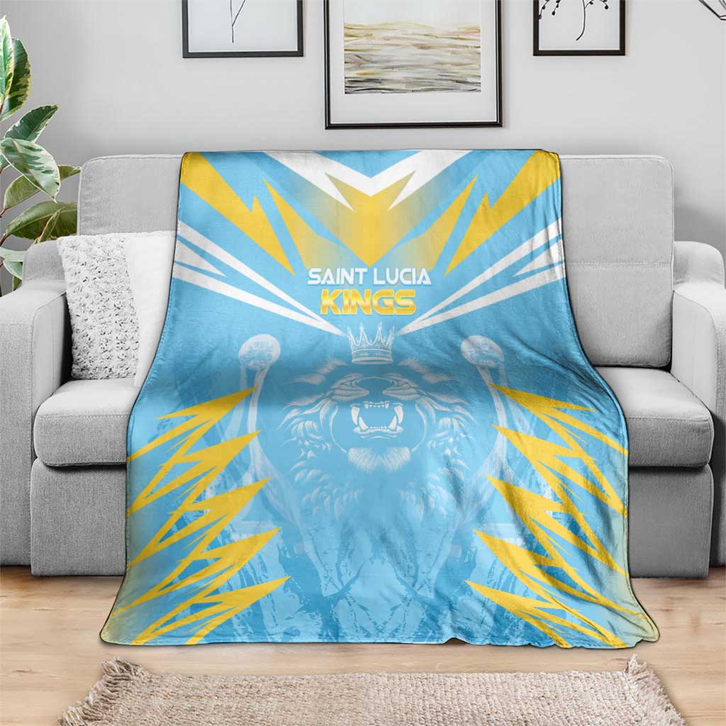 Kings Saint Lucia Cricket Blanket Rise To Victory - Wonder Print Shop