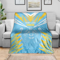 Kings Saint Lucia Cricket Blanket Rise To Victory - Wonder Print Shop