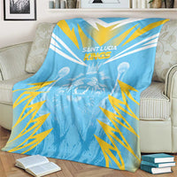 Kings Saint Lucia Cricket Blanket Rise To Victory - Wonder Print Shop