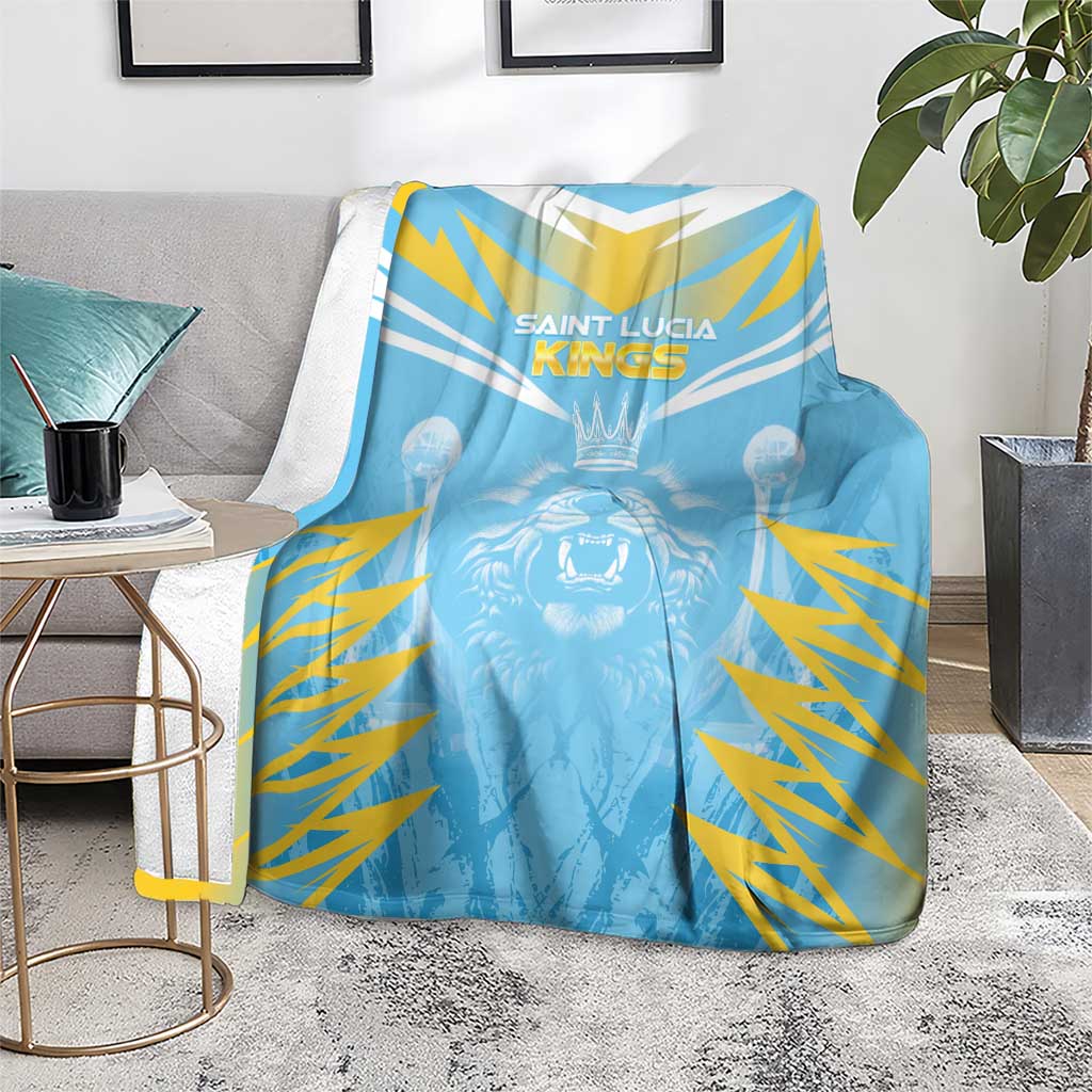Kings Saint Lucia Cricket Blanket Rise To Victory - Wonder Print Shop
