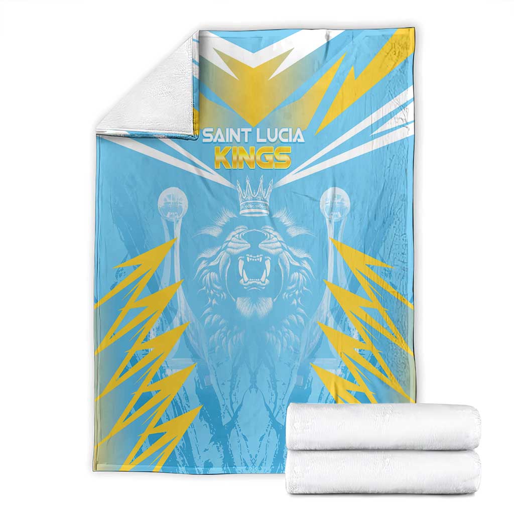 Kings Saint Lucia Cricket Blanket Rise To Victory - Wonder Print Shop