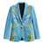 Custom Kings Saint Lucia Cricket Blazer Rise To Victory - Wonder Print Shop