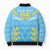 Custom Kings Saint Lucia Cricket Bomber Puffer Jacket Rise To Victory - Wonder Print Shop