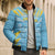 Custom Kings Saint Lucia Cricket Bomber Puffer Jacket Rise To Victory - Wonder Print Shop