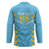 Custom Kings Saint Lucia Cricket Hockey Jersey Rise To Victory - Wonder Print Shop