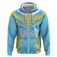 Custom Kings Saint Lucia Cricket Hoodie Rise To Victory - Wonder Print Shop