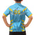 Custom Kings Saint Lucia Cricket Kid Hawaiian Shirt Rise To Victory - Wonder Print Shop