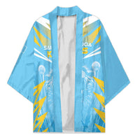 Custom Kings Saint Lucia Cricket Kimono Rise To Victory - Wonder Print Shop