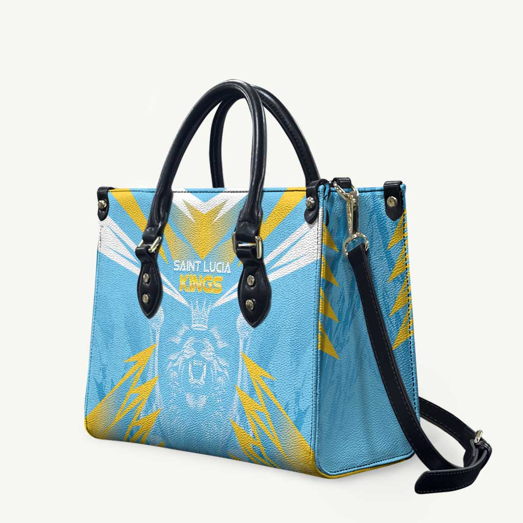Kings Saint Lucia Cricket Leather Bag Rise To Victory - Wonder Print Shop