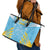Kings Saint Lucia Cricket Leather Tote Bag Rise To Victory - Wonder Print Shop
