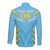 Custom Kings Saint Lucia Cricket Long Sleeve Button Shirt Rise To Victory - Wonder Print Shop