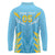 Custom Kings Saint Lucia Cricket Long Sleeve Polo Shirt Rise To Victory - Wonder Print Shop