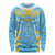 Custom Kings Saint Lucia Cricket Long Sleeve Shirt Rise To Victory - Wonder Print Shop