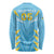 Custom Kings Saint Lucia Cricket Long Sleeve Shirt Rise To Victory - Wonder Print Shop
