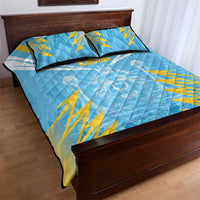 Kings Saint Lucia Cricket Quilt Bed Set Rise To Victory - Wonder Print Shop