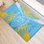 Kings Saint Lucia Cricket Rubber Doormat Rise To Victory - Wonder Print Shop