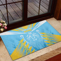 Kings Saint Lucia Cricket Rubber Doormat Rise To Victory - Wonder Print Shop