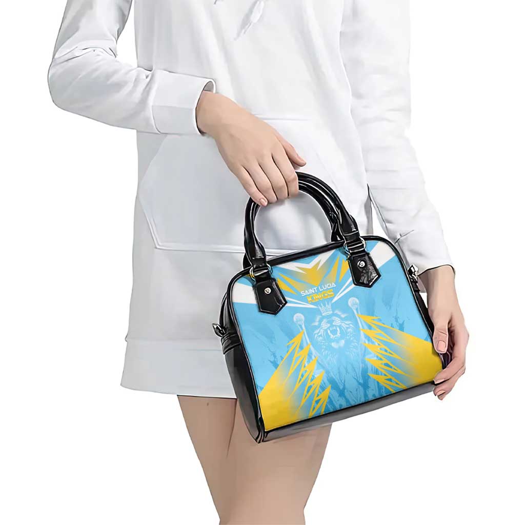 Kings Saint Lucia Cricket Shoulder Handbag Rise To Victory - Wonder Print Shop