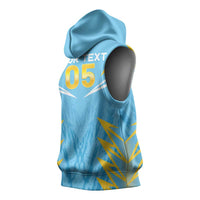Custom Kings Saint Lucia Cricket Sleeveless Hoodie Rise To Victory - Wonder Print Shop