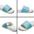 Kings Saint Lucia Cricket Slide Sandals Rise To Victory - Wonder Print Shop