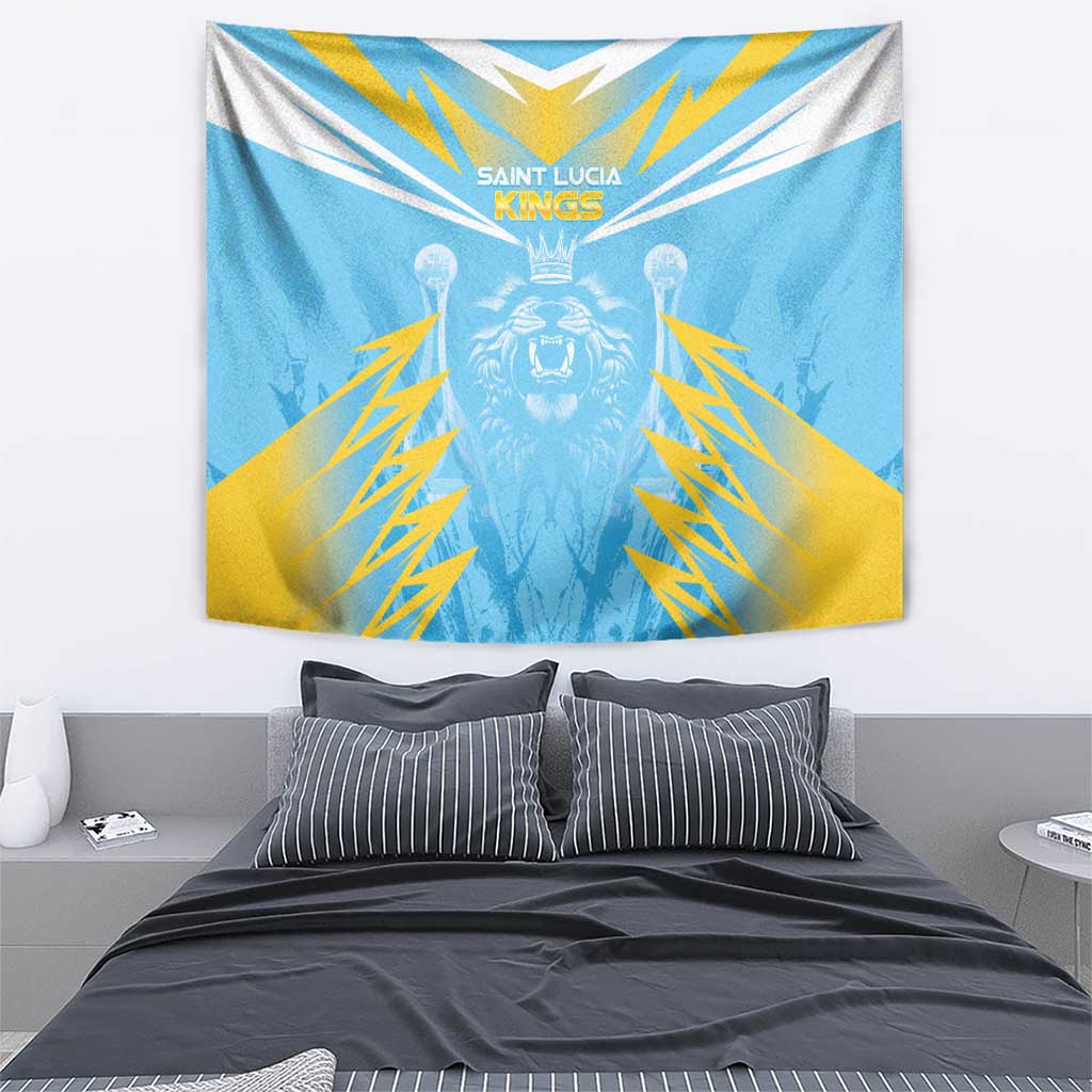 Kings Saint Lucia Cricket Tapestry Rise To Victory - Wonder Print Shop