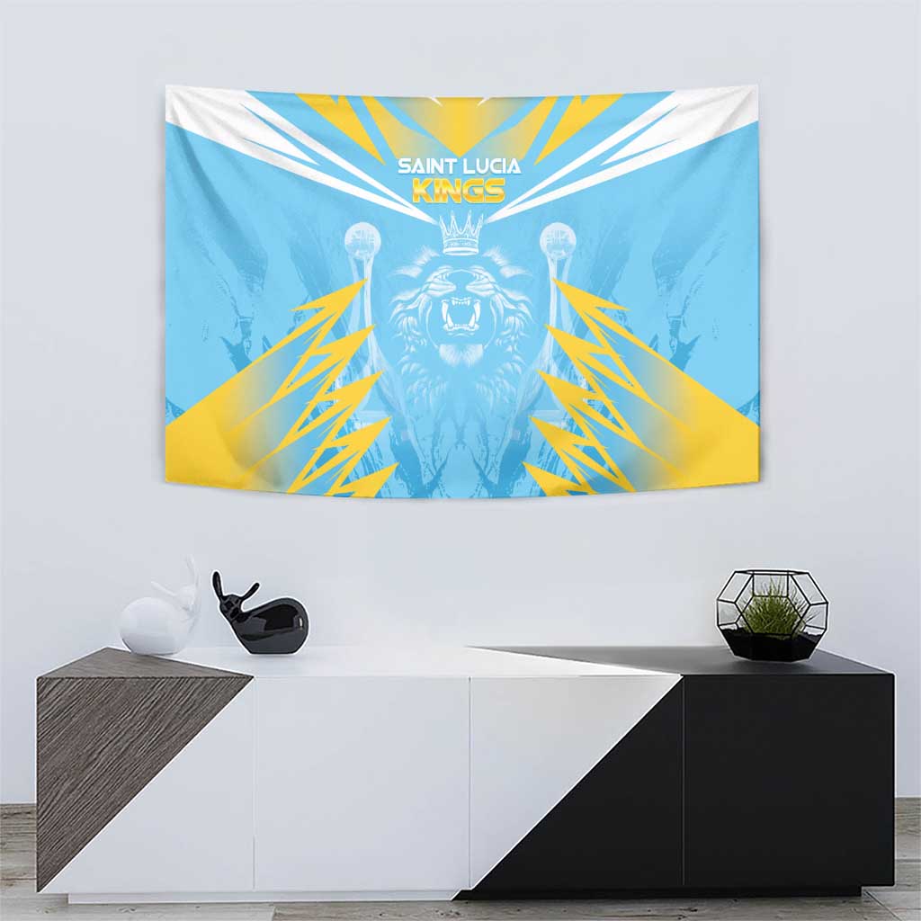 Kings Saint Lucia Cricket Tapestry Rise To Victory - Wonder Print Shop