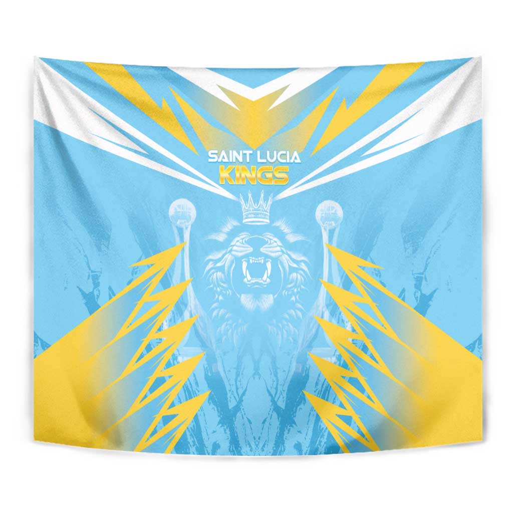 Kings Saint Lucia Cricket Tapestry Rise To Victory - Wonder Print Shop
