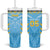 Custom Kings Saint Lucia Cricket Tumbler With Handle Rise To Victory - Wonder Print Shop