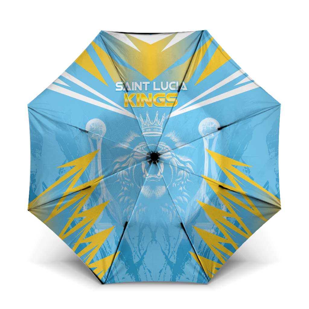 Kings Saint Lucia Cricket Umbrella Rise To Victory - Wonder Print Shop