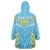Custom Kings Saint Lucia Cricket Wearable Blanket Hoodie Rise To Victory - Wonder Print Shop