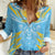 Custom Kings Saint Lucia Cricket Women Casual Shirt Rise To Victory - Wonder Print Shop