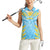 Custom Kings Saint Lucia Cricket Women Sleeveless Polo Shirt Rise To Victory - Wonder Print Shop